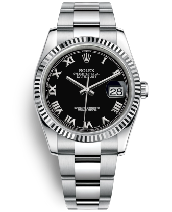 Rolex Datejust 36 Watch 116234-0146 Black Dial