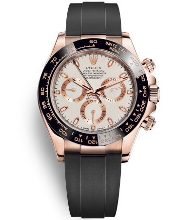 Rolex Daytona Rose Gold Watch 116515LN-0019 Cream-Coloured