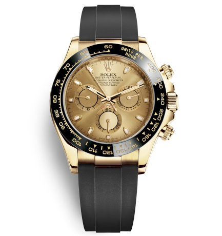 Rolex Daytona Yellow Gold Watch 116518LN-0042 Gold Dial