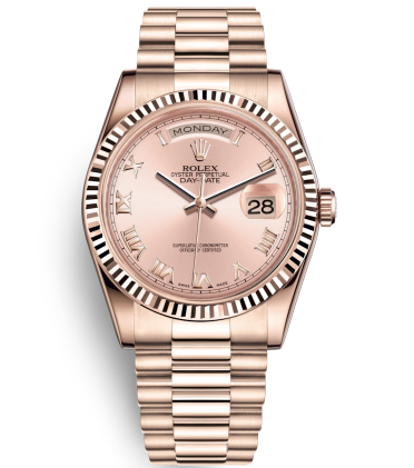 Rolex Day-Date Rose Gold Watch 118235F-0001 Presidential