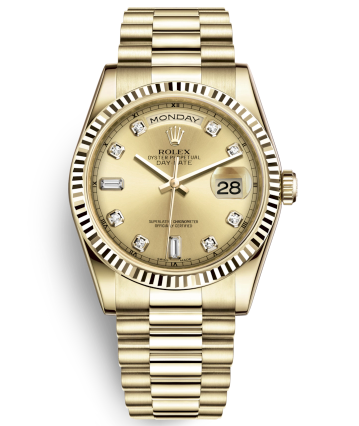 Rolex Day-Date Gold Watch 118238-0116 Presidential