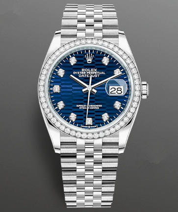 Rolex Datejust Watch 126281rbr-0049 Dark Blue Dial