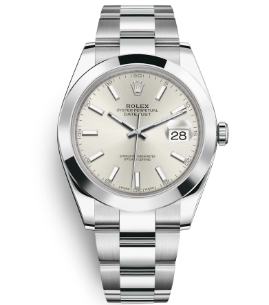 Rolex Datejust II Watch 116300-0007 Silver Dial