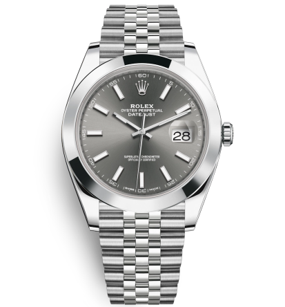 Rolex Datejust II Watch 126300-0008 Jubilee Gray Dial