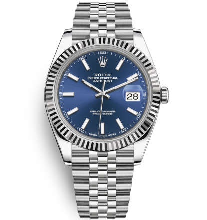Rolex Datejust II Watch 126334-0002 Jubilee Bracelet Dark Blue Dial