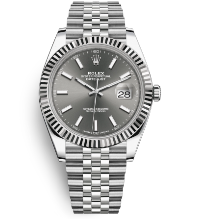 Rolex Datejust II Watch 126334-0014 Jubilee Gray Dial