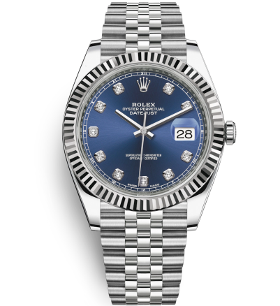 Rolex Datejust II Watch 126334-0016 Jubilee Dark Blue Dial