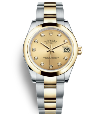 Rolex Lady-Datejust Two Tone Gold Watch 178243-0024