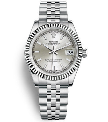 Rolex Lady-Datejust Watch 178274-0009 Silver Dial