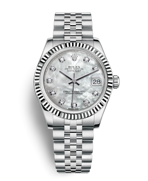 Rolex Lady-Datejust Watch 178274-0042 MOP Dial
