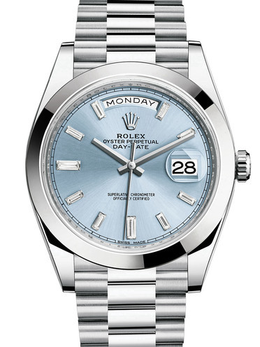 Rolex Day-Date II Watch 228206-0002 Presidential Ice Blue