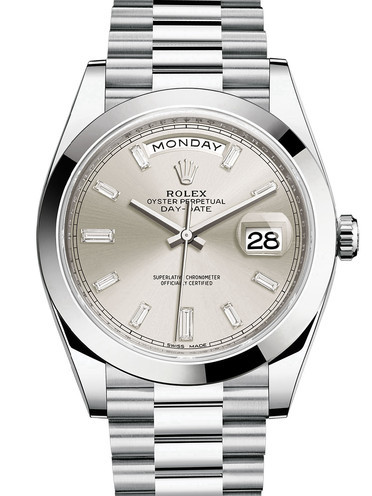 Rolex Day-Date II Watch 228206-0012 Presidential Silver