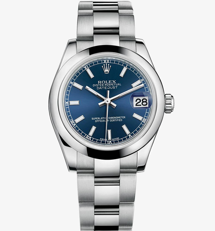 Rolex Lady-Datejust Watch 178240-0023 Dark Blue Dial