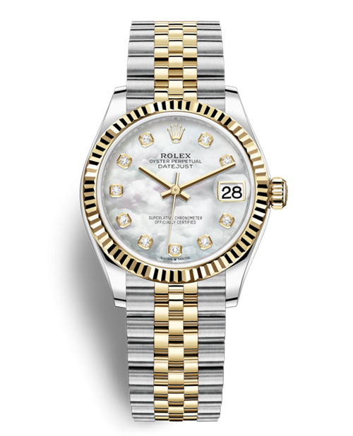 Rolex Lady-Datejust Two Tone Gold Watch 278273-0028 MOP