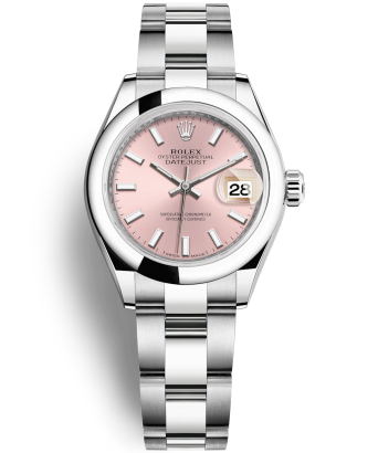 Rolex Lady-Datejust Watch 179160-72130 Pink Dial