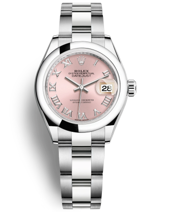 Rolex Lady-Datejust Watch 279160-0014 Pink Dial