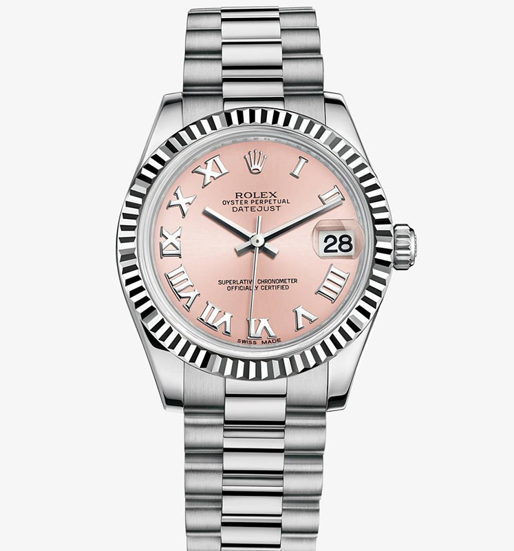 Rolex Lady-Datejust Watch 178279-0068 Pink Dial