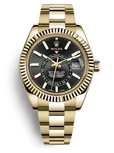 Rolex Sky-Dweller All Gold Watch 326938-0004