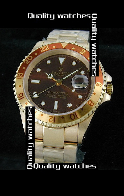 Rolex GMT-Master II Cloned 3285 Movement Chocolate Dial