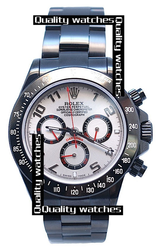 Rolex Daytona Project Limited Edition Watch PVD Coating White Dial 