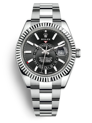 Rolex Sky-Dweller 326934-0005 Automatic Replica Watch Black Dial 40mm