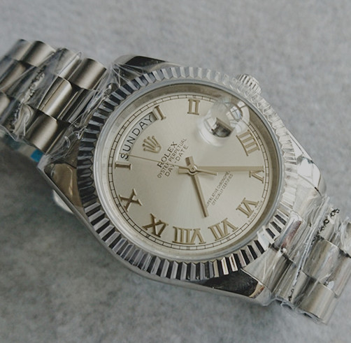 Rolex Day-Date II Watch Presidential Silver Dial