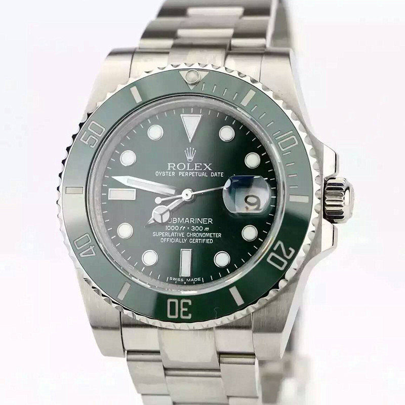 Rolex Submariner Cloned 3235 Movement Watch Green Dial 116610LV-0002