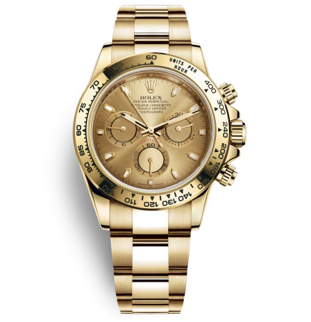 Rolex Daytona All Gold Watch 116508-0003 Gold Dial