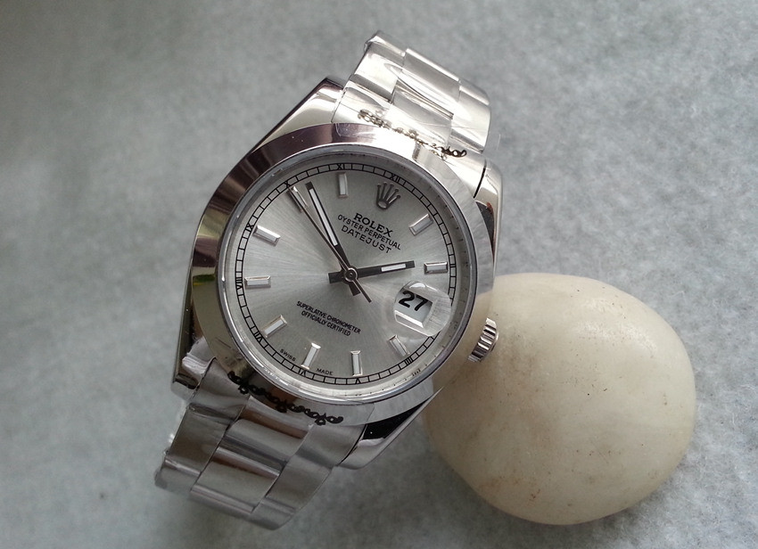 Rolex Datejust 36 Watch 116200-0084 Jubilee Silver Dial