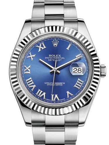 Rolex Datejust II Watch 116334-0004 Dark Blue Dial