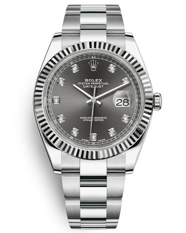 Rolex Datejust II Watch 126334-0005 Dark Gray Dial