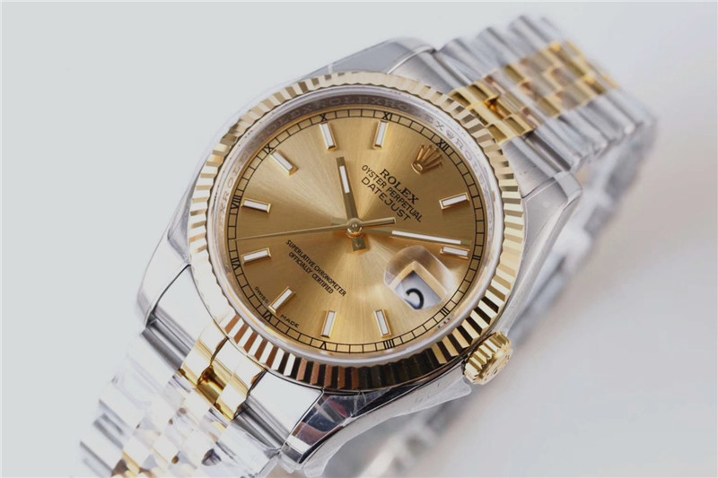 Rolex Lady-Datejust Two Tone Gold Watch 178273-0001