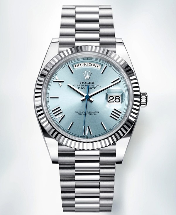 Rolex Day-Date II Watch 228236-0012 Presidential Ice Blue