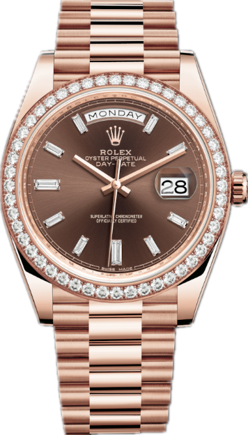 Rolex Day-Date II Rose Gold Watch 228345rbr-0006 Presidential Chocolate