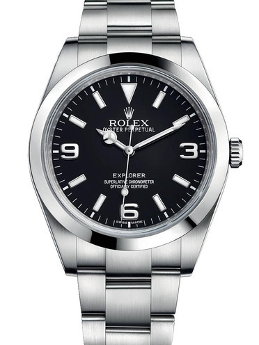 Rolex Explorer Watch 214270-0003 Black Dial