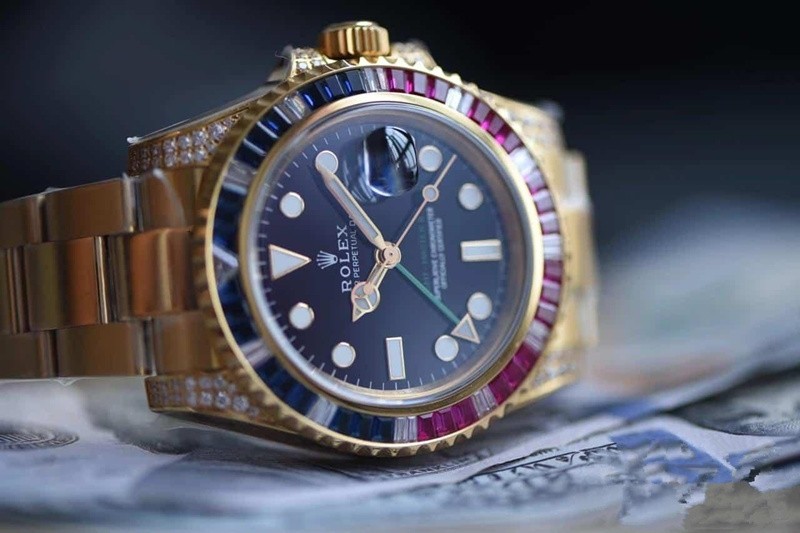 Rolex GMT-Master II Cloned 3285 Movement Watch 116758SARU-78208