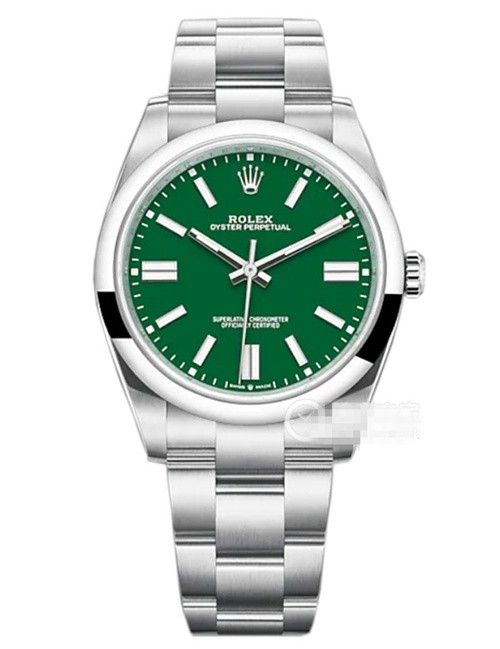 Rolex Oyster Perpetual Watch 124300-0005 Green Dial