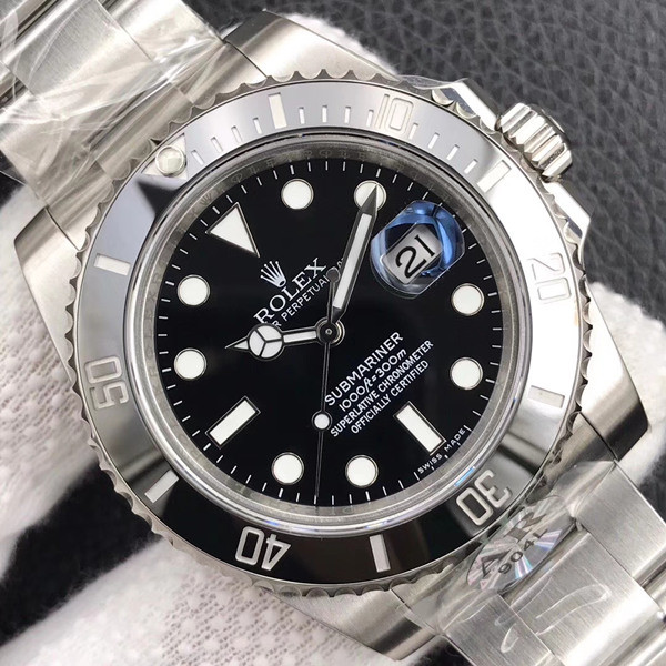 Rolex Submariner Cloned 3235 Movement Watch Black Dial 126610LN-0001