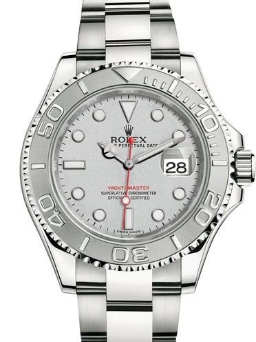 Rolex Yacht-Master Watch 116622-0002 Silver Dial    