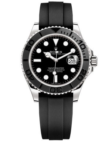 Rolex Yacht-Master Watch 226659-0002 Rubber Strap Black