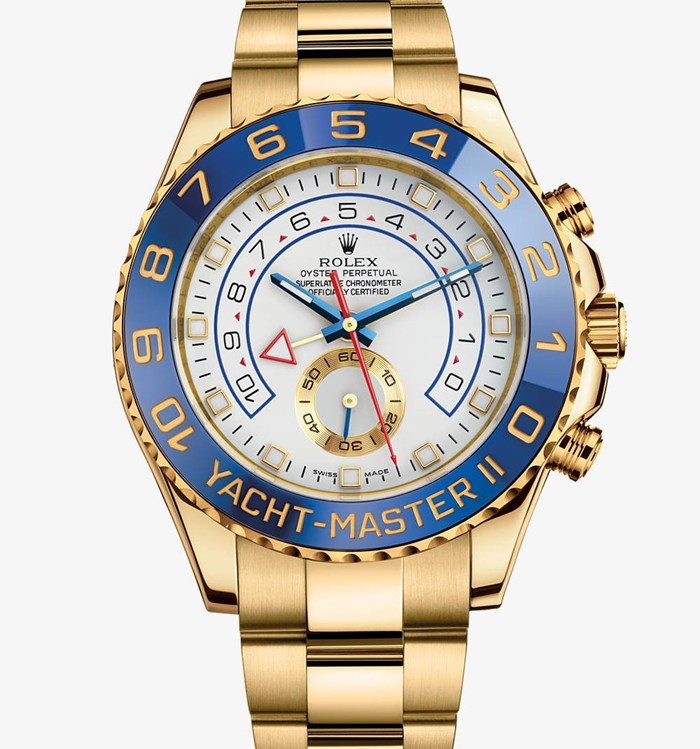 Rolex Yacht-Master II All Yellow Gold Watch 116688-0001 White