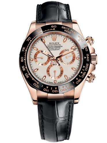 Rolex Daytona Rose Gold Watch 116515LN-0003 Cream-Coloured