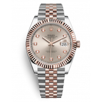 Rolex Datejust II Two-Tone Rose Gold Watch 126331-0008 Swiss Replica Champagne