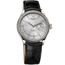 Rolex Cellini Swiss Replica Watch Date 50519-0006 Silver White Dial 39mm (High End)