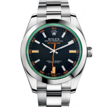 Rolex Milgauss Swiss Replica Watch 116400GV-0001 Black Dial 40mm (High End)