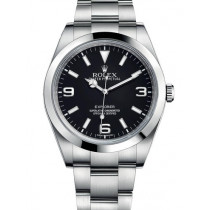 Rolex Explorer Swiss Replica Watch Black Dial 40mm (High End)