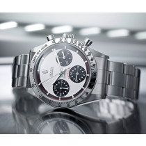 Rolex Daytona Paul Newman Vintage Watch All Steel Swiss Replica White Dial