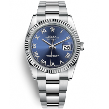 Rolex Datejust 36 Watch 116234-0133 Dark Blue Dial