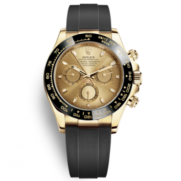 Rolex Daytona Yellow Gold Watch 116518LN-0042 Gold Dial