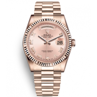 Rolex Day-Date Rose Gold Watch 118235F-0001 Presidential